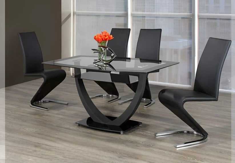 Luxury Black Full Apartment Furniture Kit