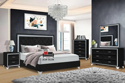 Luxury Black Full Apartment Furniture Kit