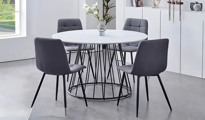 Luxury White Full Apartment Furniture Kit