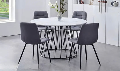 Luxury White Full Apartment Furniture Kit